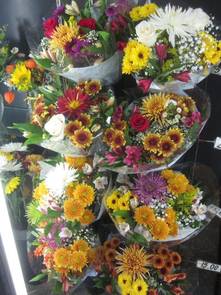 Fall floral bouquets